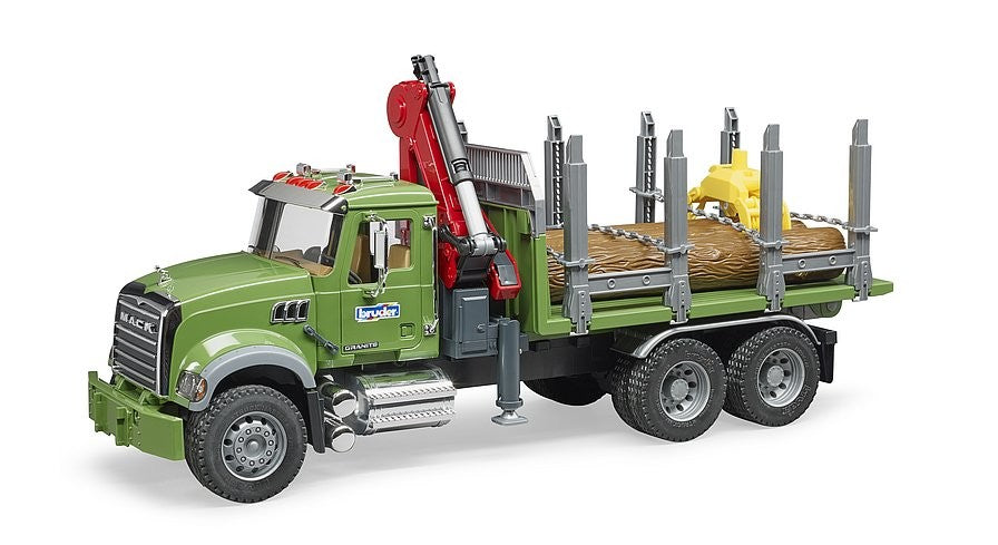 Bruder 02824 Mack Log Truck with 3 Logs