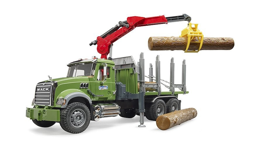 Bruder 02824 Mack Log Truck with 3 Logs