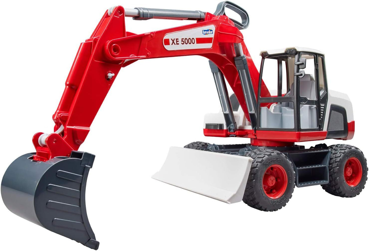 Bruder 03411 Wheel Excavator Xe 5000 Red