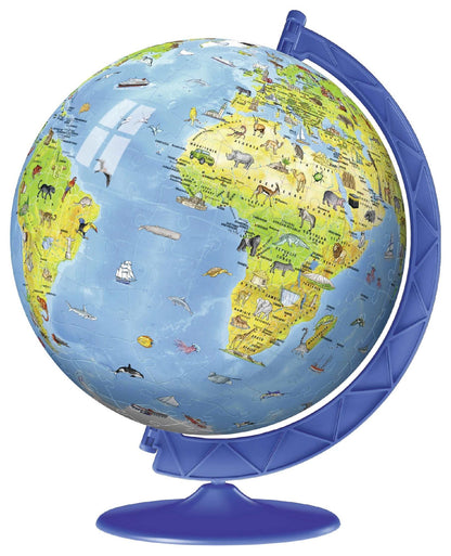 3d Puzzle 180pc - Ravensburger - Childerns Globe