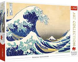 Jigsaw 1000pc - Katsushika Great Wave