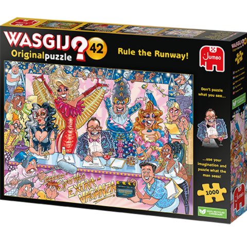 Wasgij? Original 42 Rule The Runway!