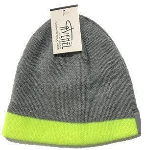 Knit Beanie With Fluro